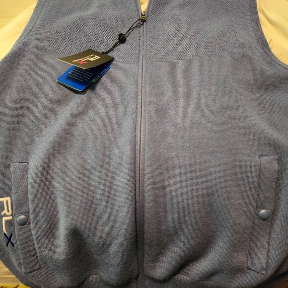 NEW PERFORMANCE FULL ZIPPER VEST , SIZE XL.
